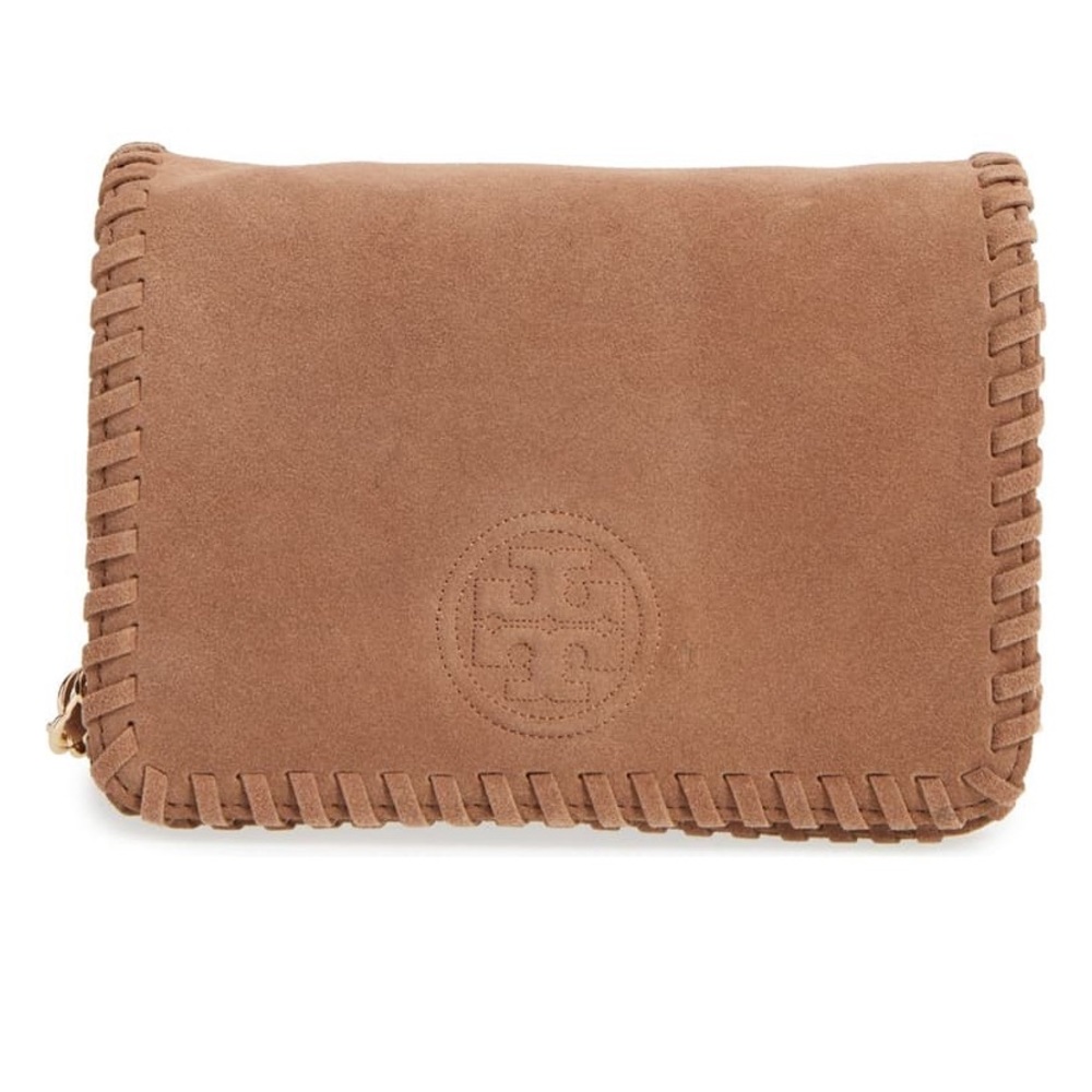 Tory Burch Marion suede shoulder bag